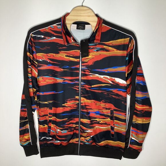 WEIV‎ Los Angeles Mens Long Sleeve Full Zip Jacket Size XXL NWT - Picture 2 of 9